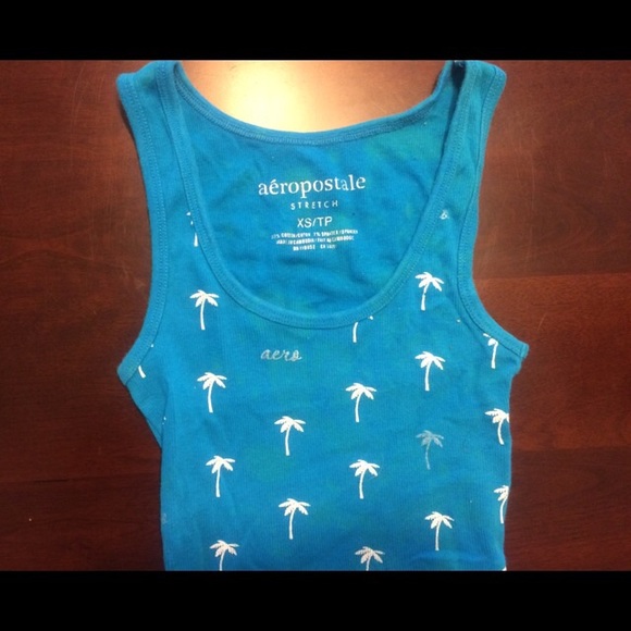 Aeropostale Palm-Tree Tank Top - Picture 2 of 4